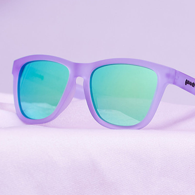 Lilac It like That | lavender purple sunglasses with green lenses| OG goodr sunglasses